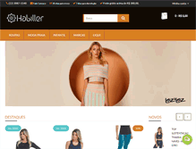 Tablet Screenshot of habiller.com.br
